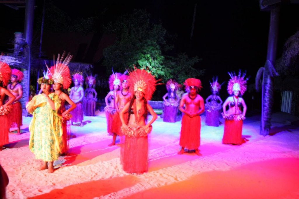 Spectacle au Tiki Village de Moorea