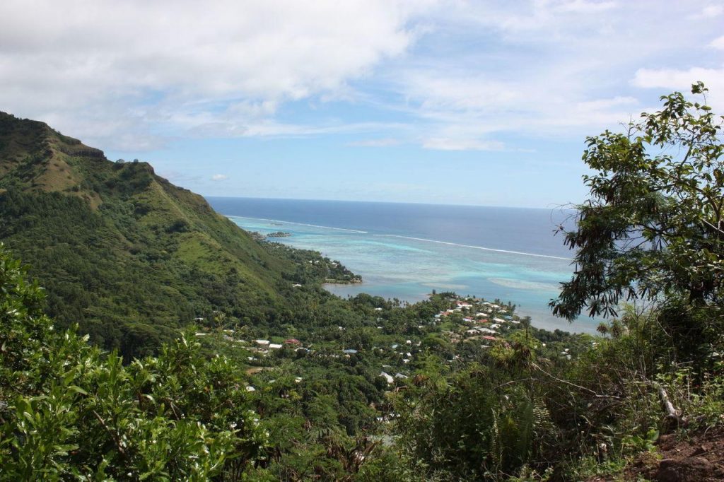 Vue sur le lagon de Moorea