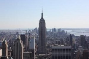Vue depuis l'Empire State Building à New York