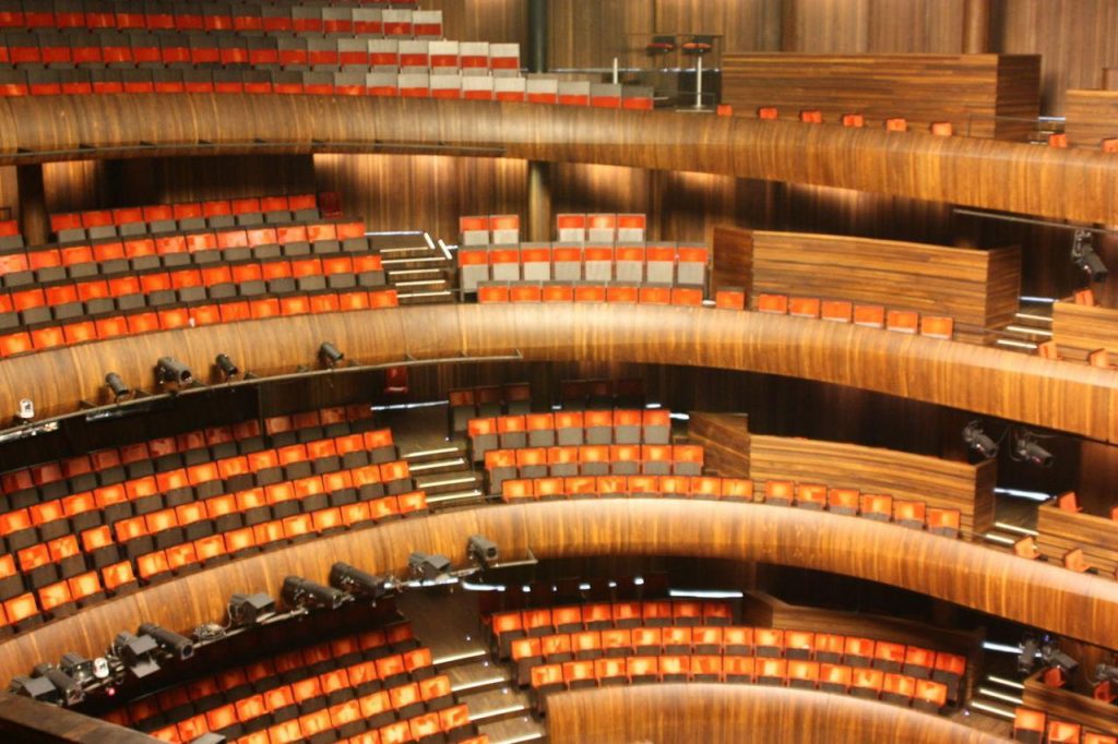 Salle de spectacle de l'opéra d'Oslo