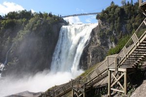 Chute Montmorency près de Québec