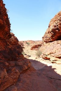 Début de la Kings Canyon Rim Walk dans l'Outback australien