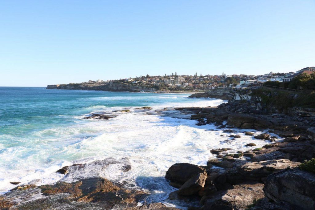 Falaises et sentier côtier entre Bondi et Coogee