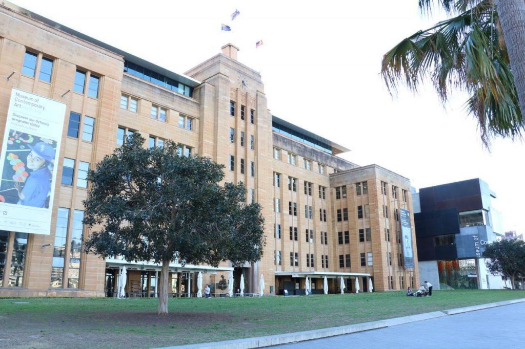 Façade du Museum of Contemporary Art de Sydney