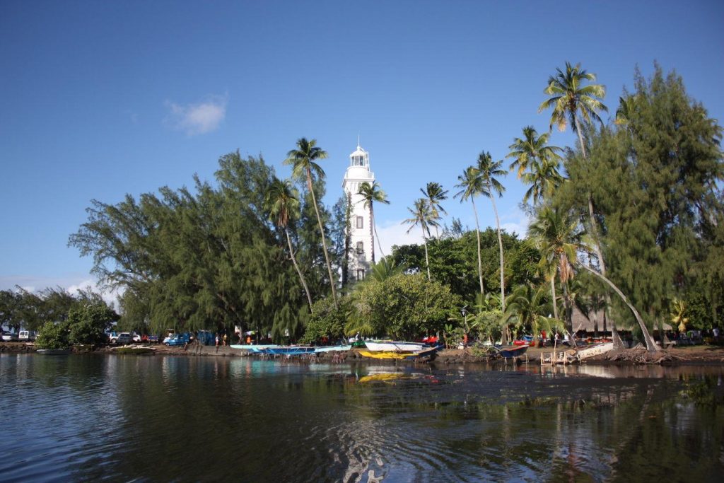 Phare de la pointe Vénus à Tahiti