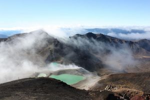 Lac volcanique au sommet du Tongariro