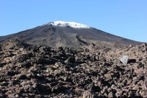 Le mont Ngauruhoe dans le parc national de Tongariro