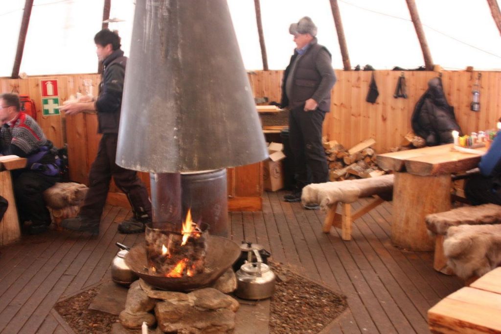 Camp Tamok dans la région de Tromsø