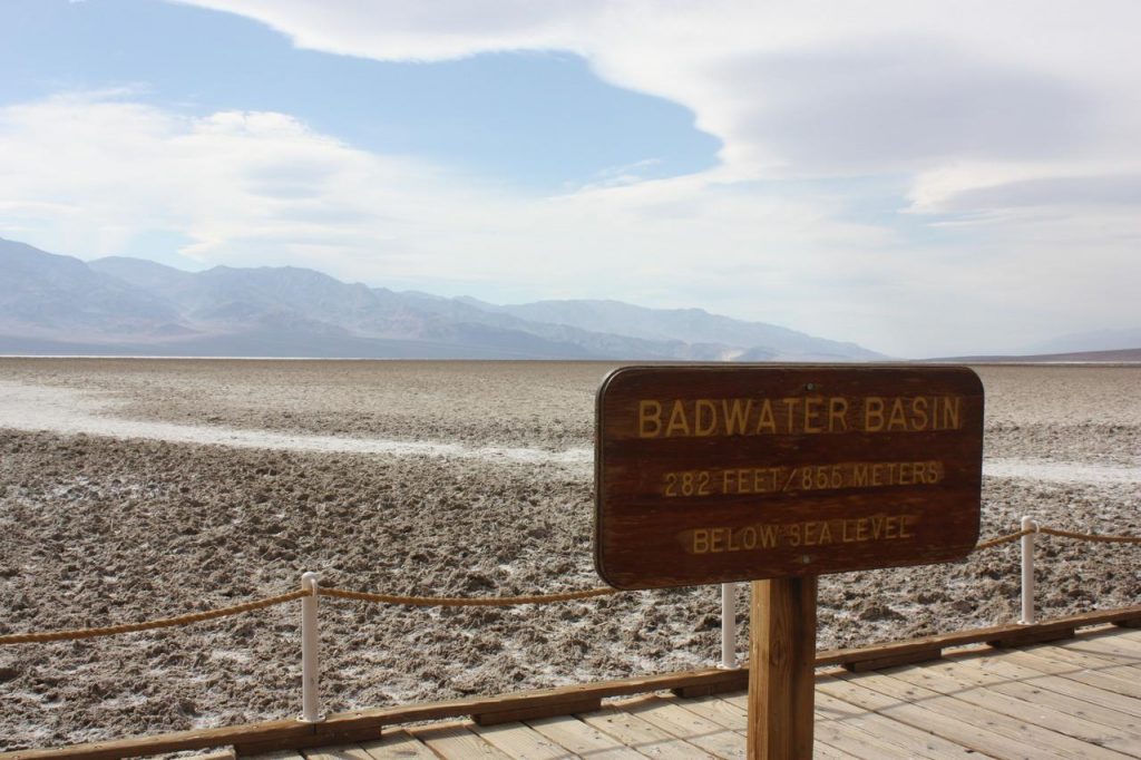 Badwater dans la Vallée de la Mort