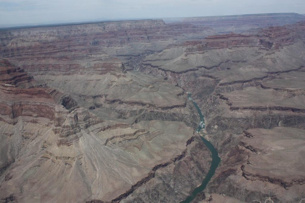 Falaises du Grand Canyon en fin de journée