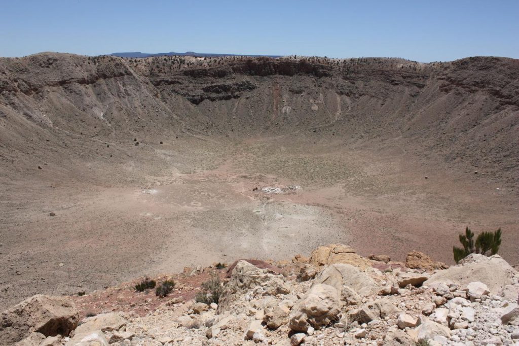 Meteor Crater en Arizona