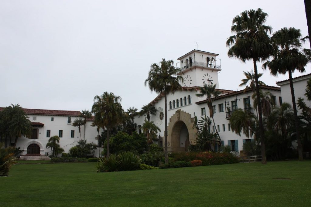 Vue côtière sur Santa Barbara