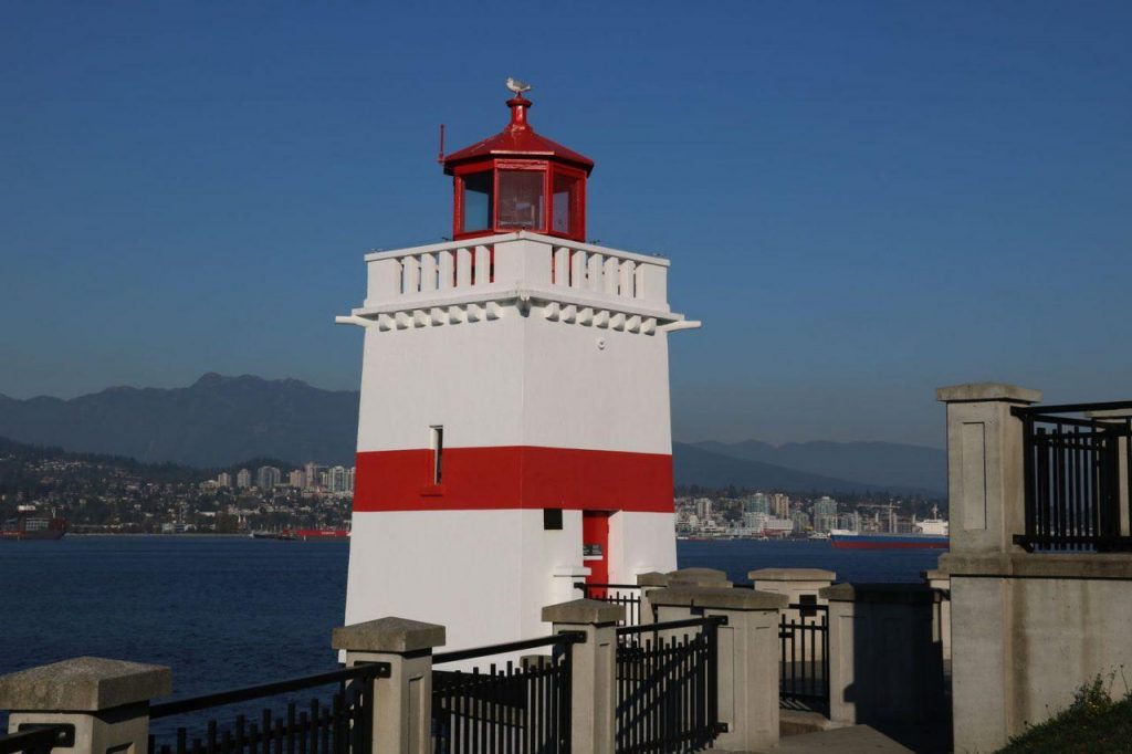 Point de vue côtier dans Stanley Park