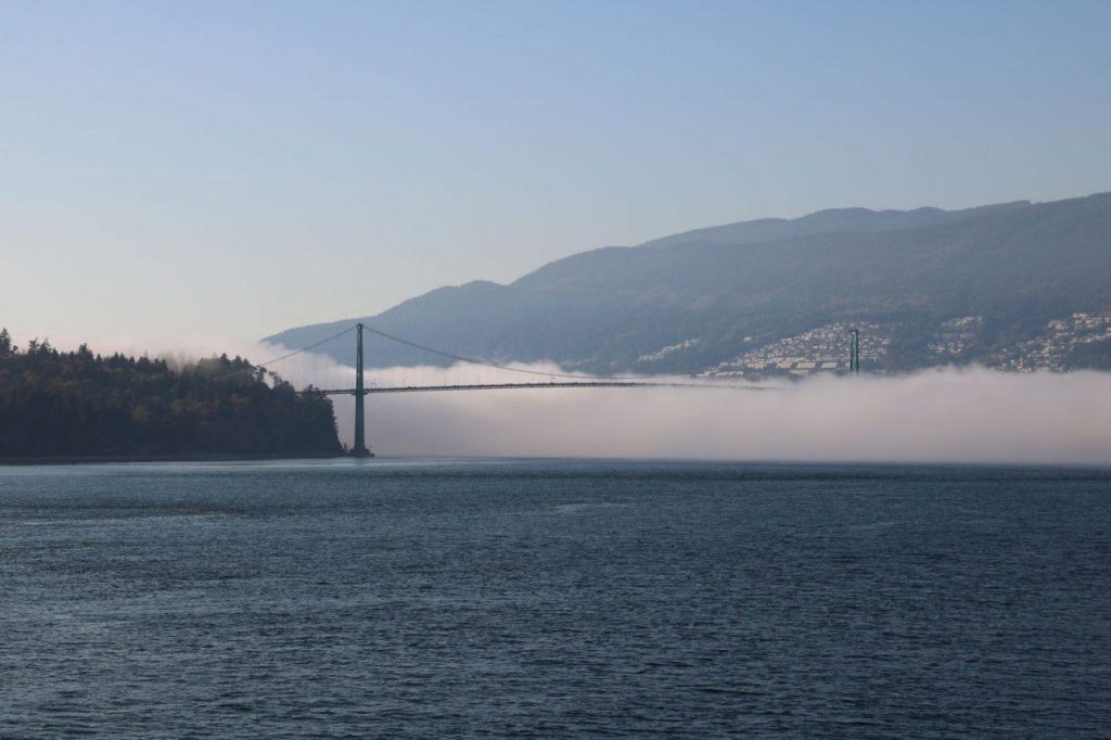 Promenade en bord d'eau à Stanley Park