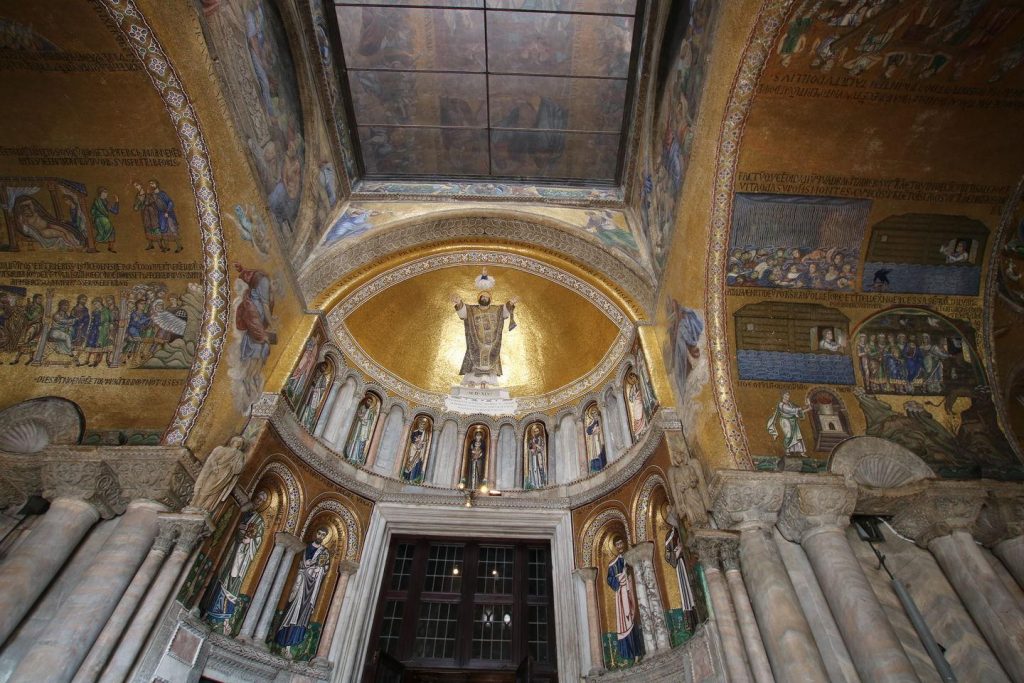 Détail de la basilique Saint-Marc