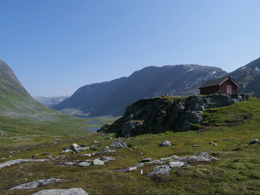 Petite cabane sur la route vers Geiranger