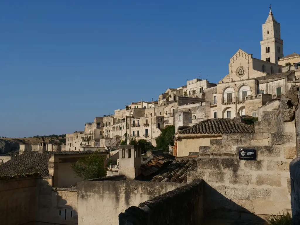 Sassi et cathédrale de Matera