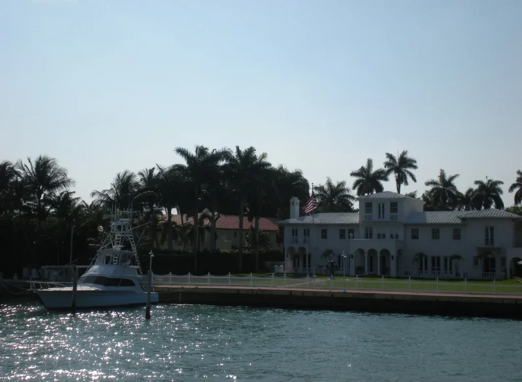 Vue sur Star Island a Miami