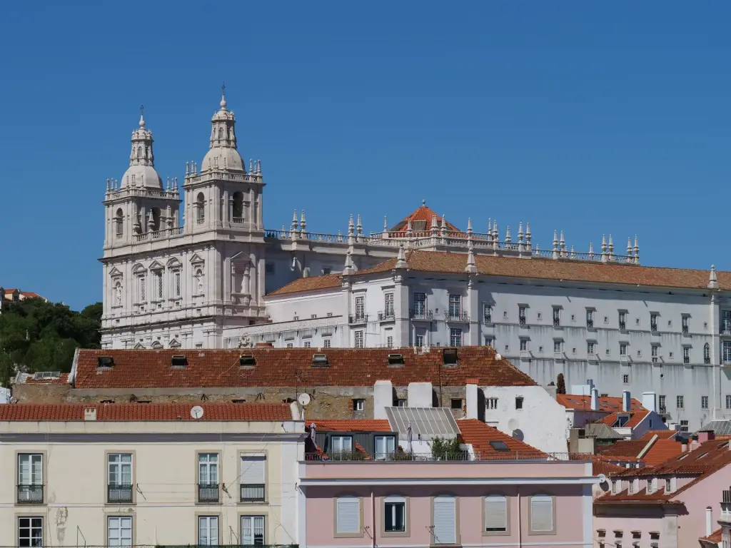 Monastère de São Vicente de Fora au-dessus de l'Alfama