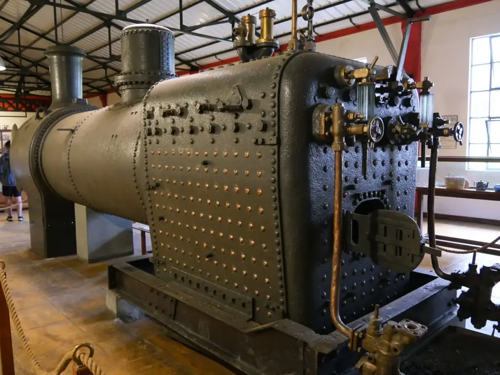 Autre ancienne machine de la fabrique de thé de Bois Chéri